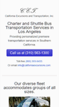 Mobile Screenshot of californiaexcursions.com